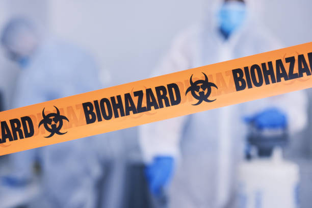 Professional Biohazard technician working in Clinton, IN